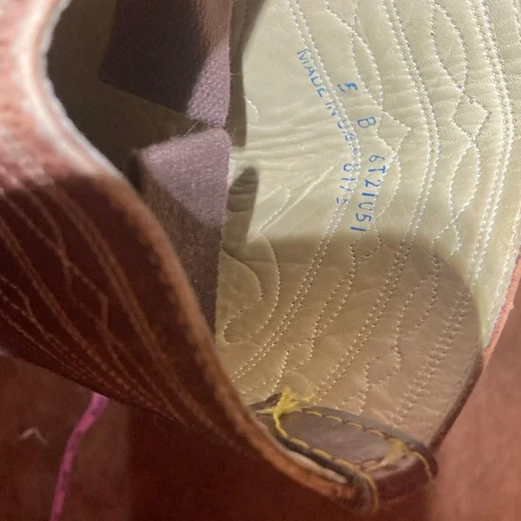 Vintage Frye Campus Longhorn Boots - Picture 8 of 9